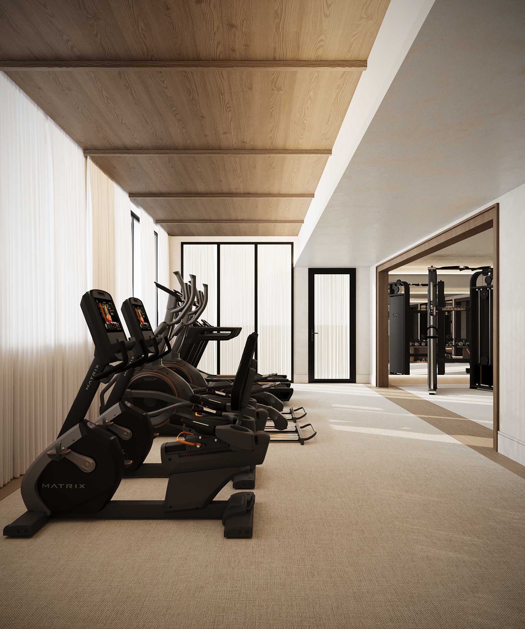 Fitness room