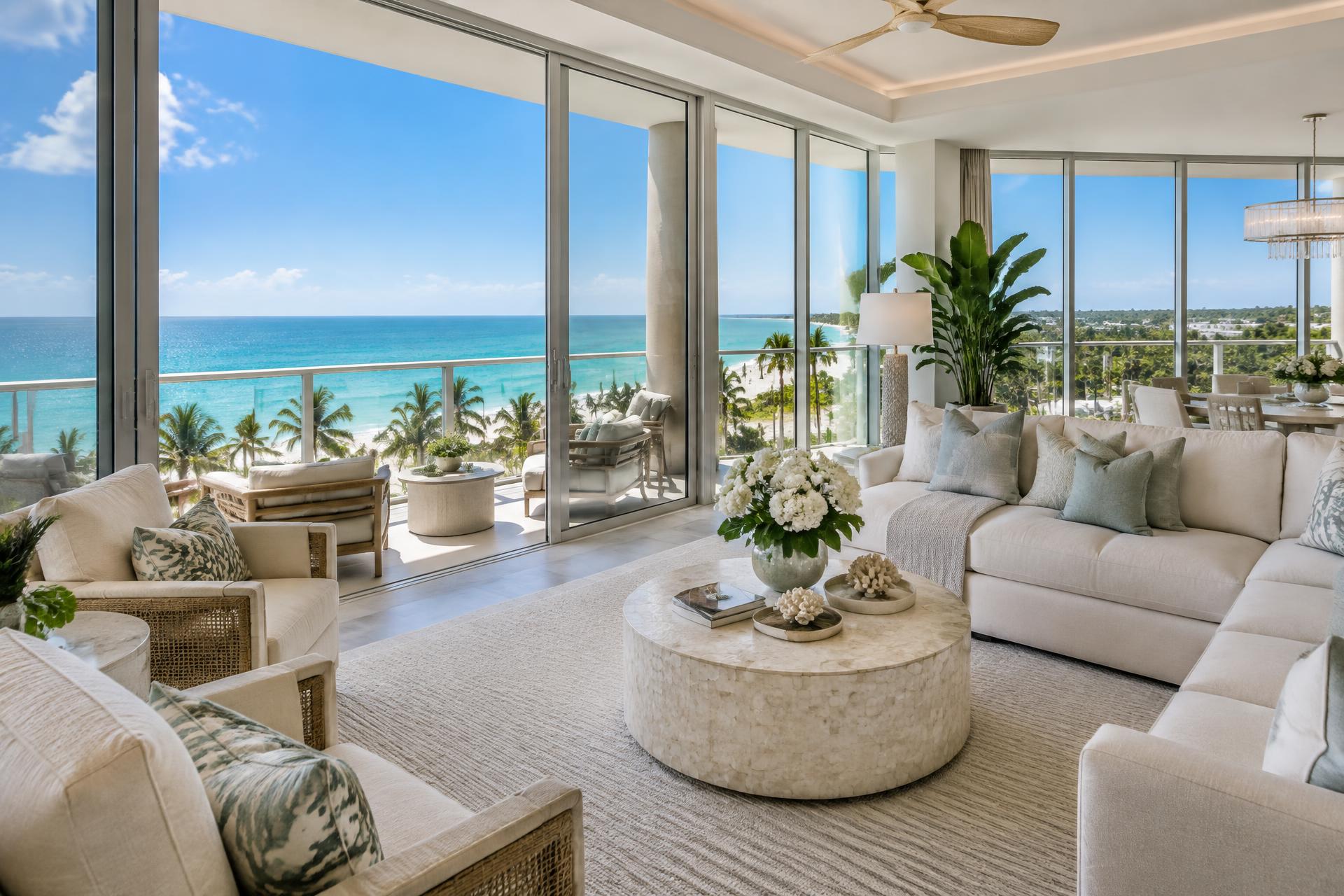 Furnished short-term rental prepared for guests