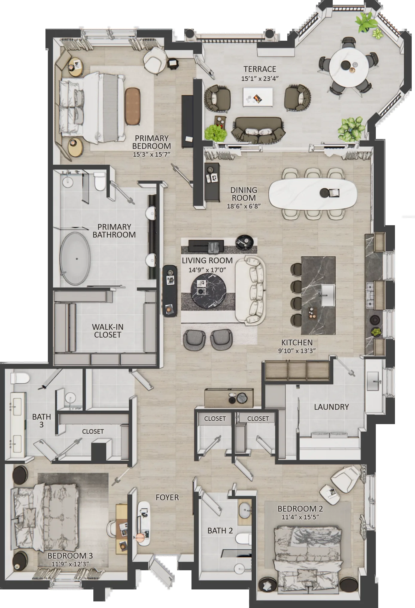 Residence 01 floor plan