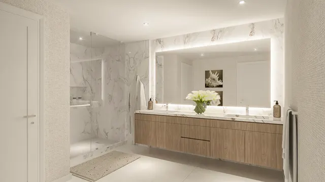 Guest suite bath