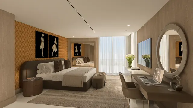 Private guest suite