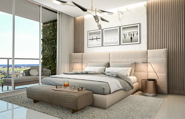 Owner's suite with terrace access